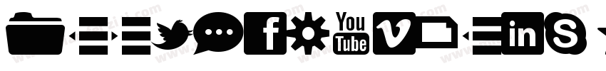 FontefSymbols Regular字体转换